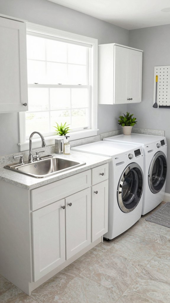 efficiency with double sinks