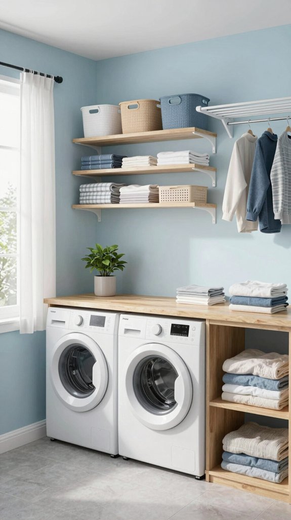 efficient family laundry system