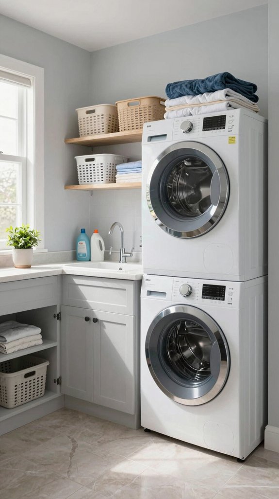 efficient laundry layout plan
