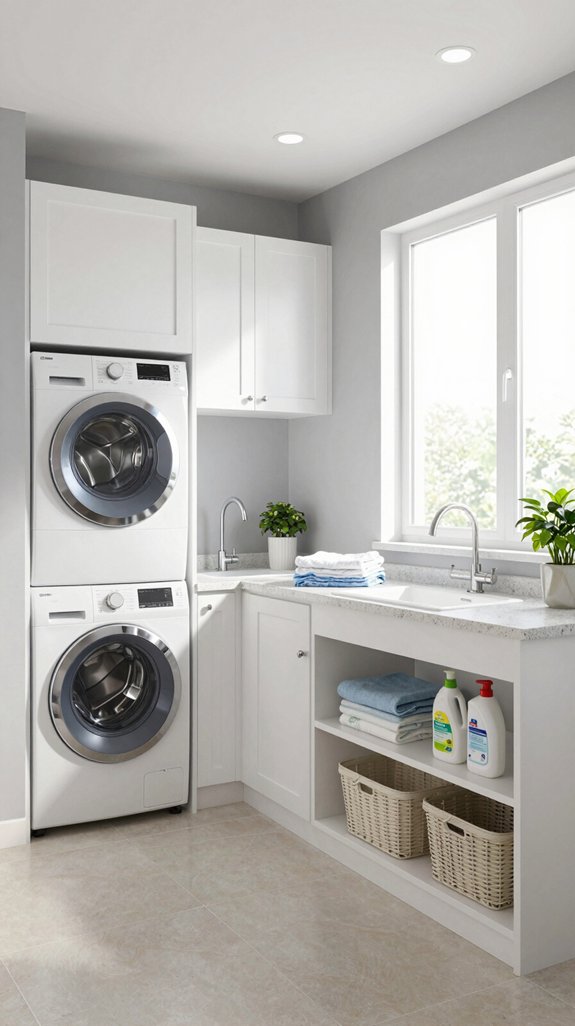 21 Laundry Room Ideas to Upgrade Your Space in Style 2 efficient laundry room design