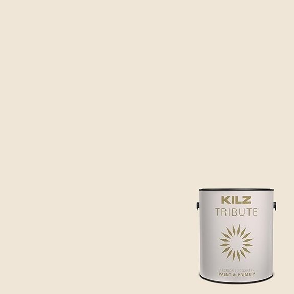 eggshell champagne white paint