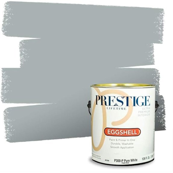 eggshell silver mink paint