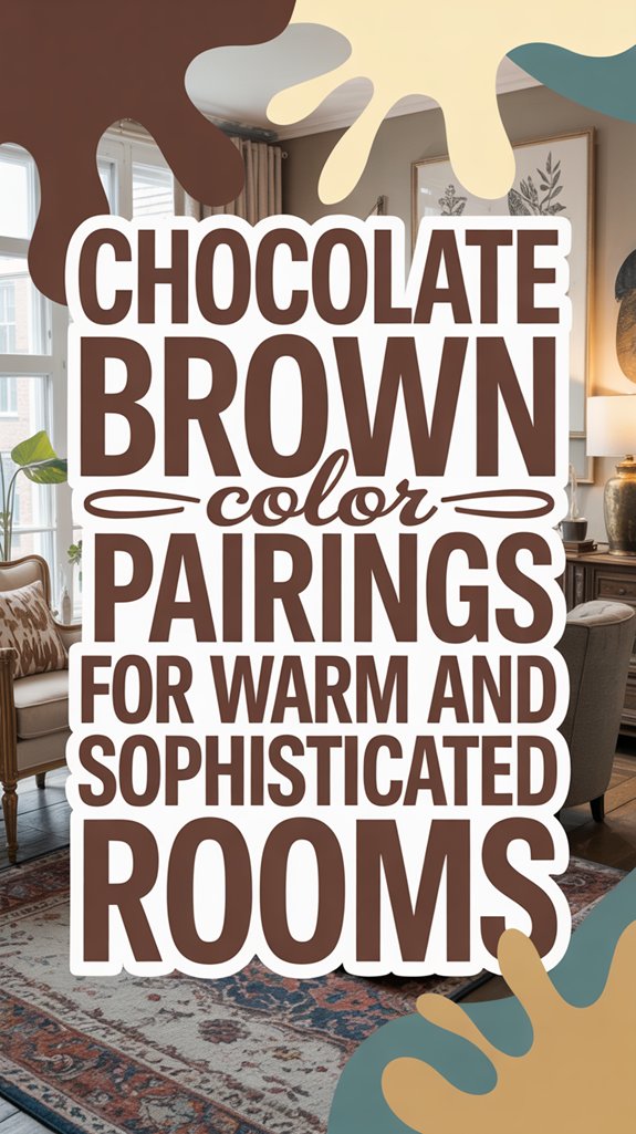 elegant chocolate room decor