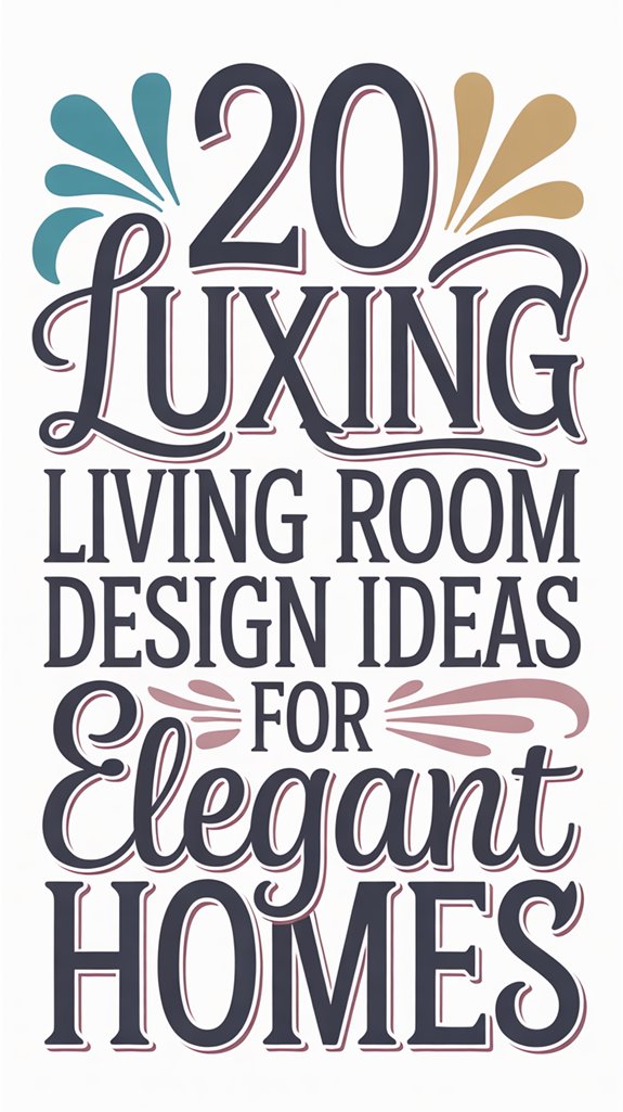 elegant luxury living designs