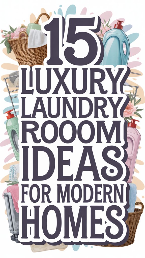 elegant modern laundry designs