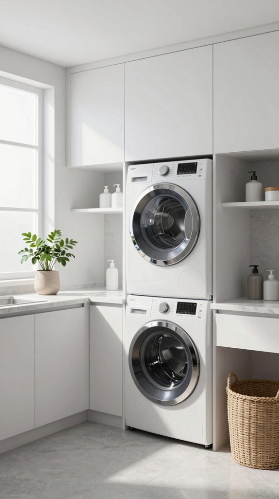 elegant modern laundry designs