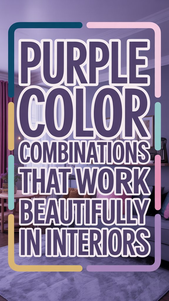 Purple Color Combinations That Work Beautifully in Interiors 1 elegant purple interior palettes