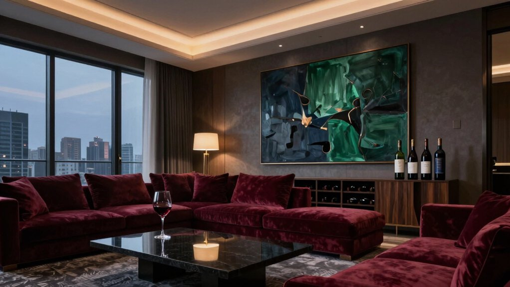 elegant wine color schemes