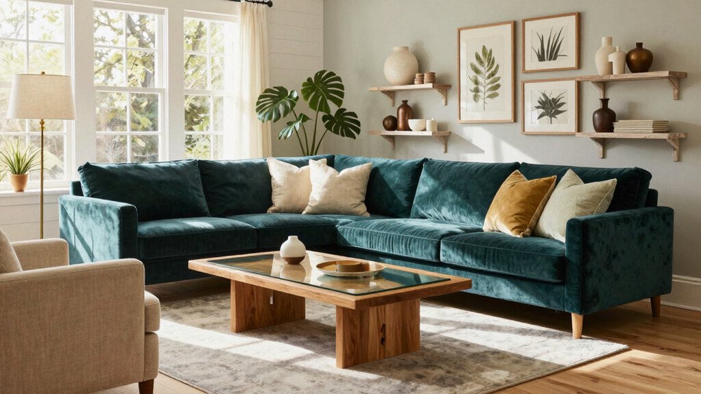 elevate interiors with teal