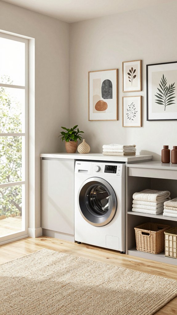 elevate laundry with decor