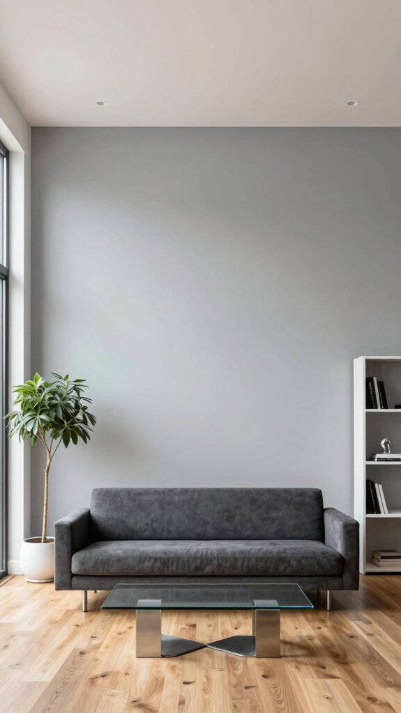 elevating spaces with light grey