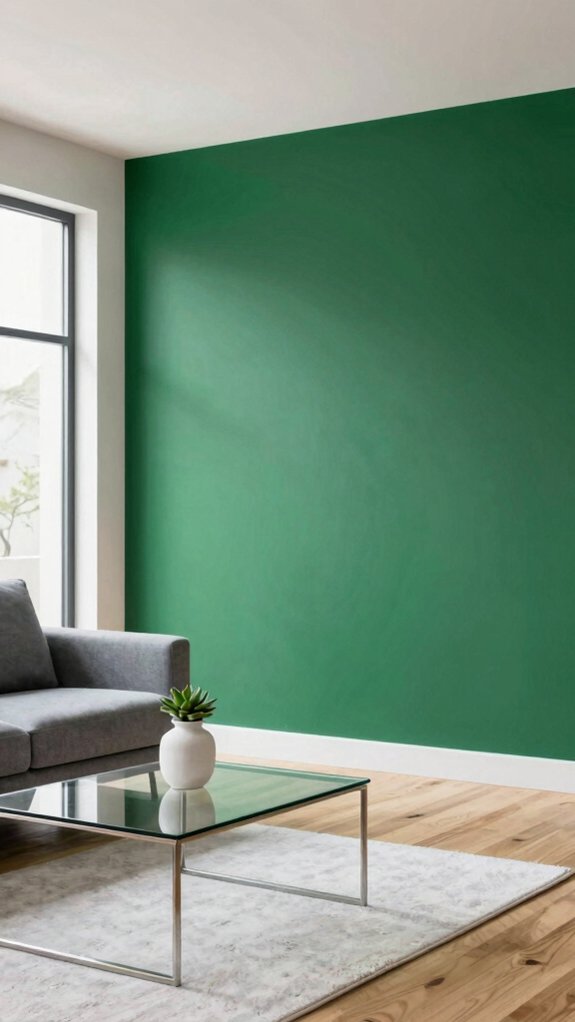 emerald green paint transformations