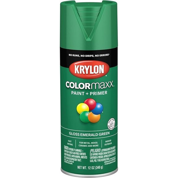 emerald green spray paint