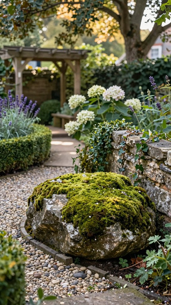 21 European Backyard Ideas for a Charming Outdoor Space 9 emerald stone moss nooks