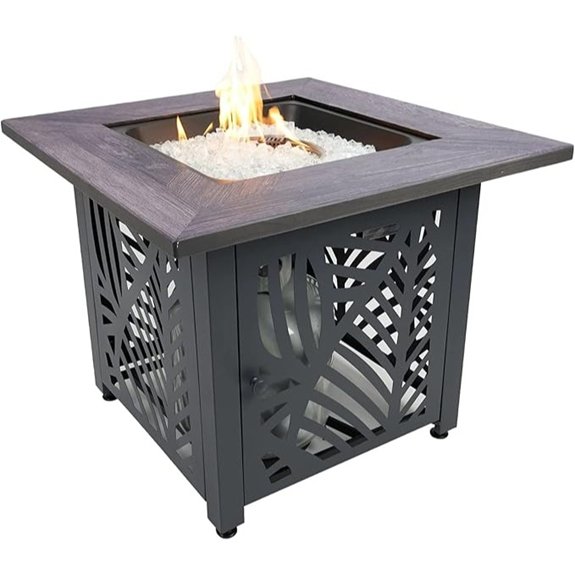 10 Best Fire Pit Tables That Ignite Outdoor Gatherings 3 endless summer steel firepit