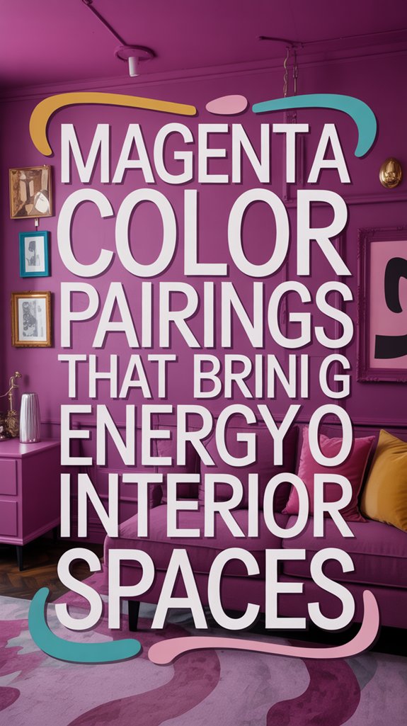 Magenta Color Pairings That Bring Energy to Interior Spaces 1 energizing magenta interior pairings