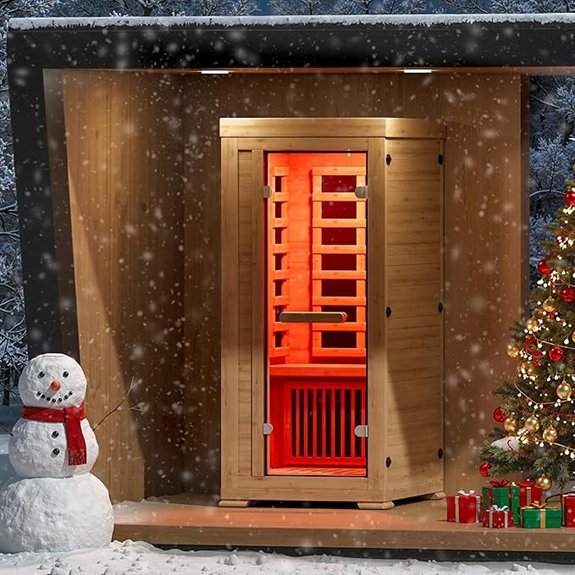 10 Best Home Saunas That Turn Your Bathroom Into a Spa Sanctuary 5 enstver infrared sauna