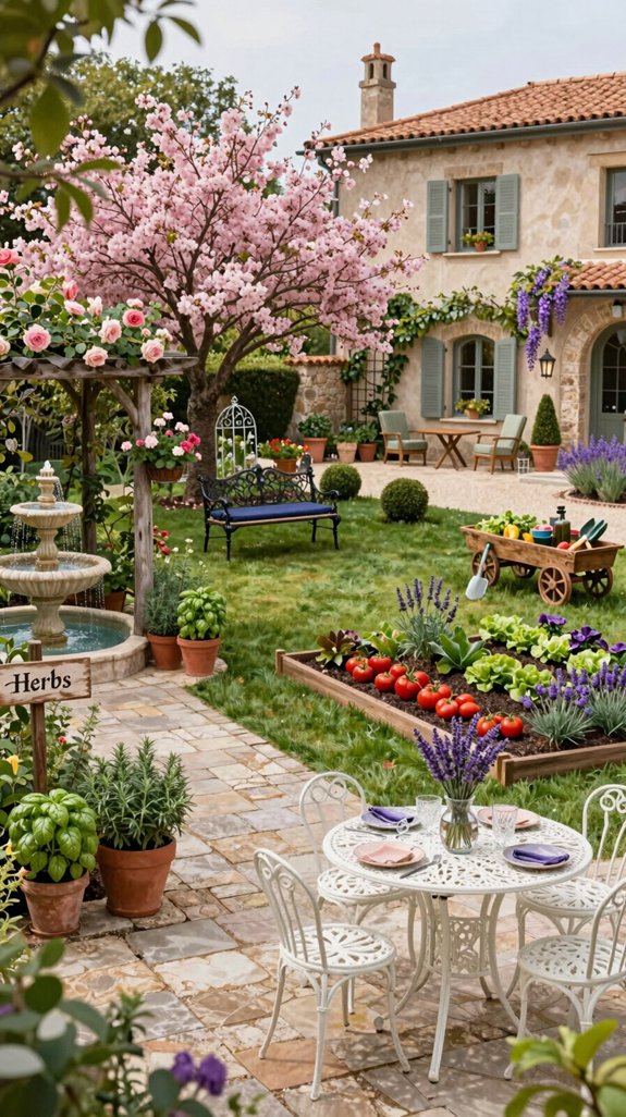 european backyard design ideas