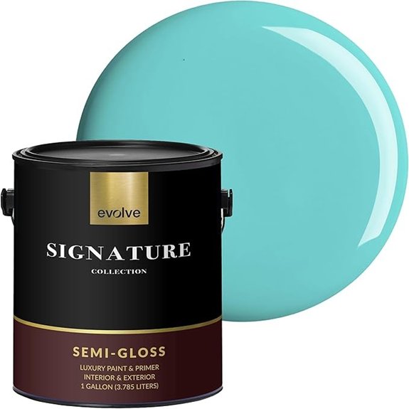evolve aqua turquoise paint evolve aqua turquoise paint