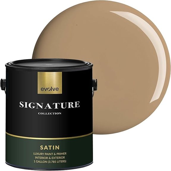 evolve satin luxury paint