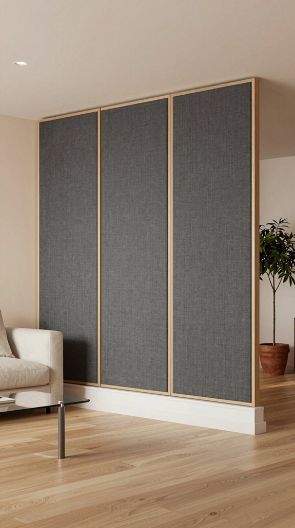 fabric panels for acoustics