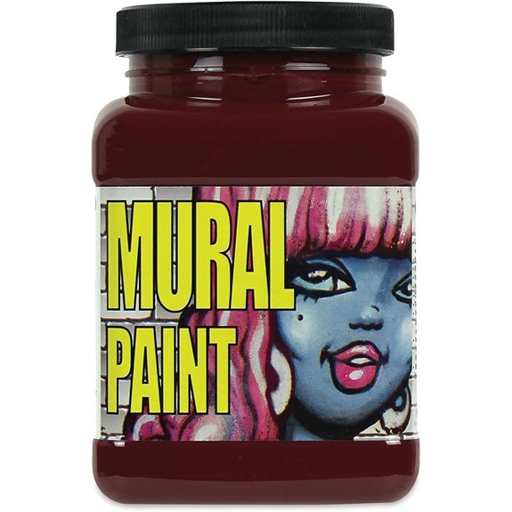 fast mixable vibrant mural paint