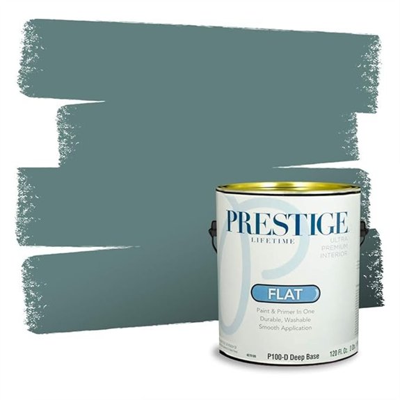 flat jade interior paint