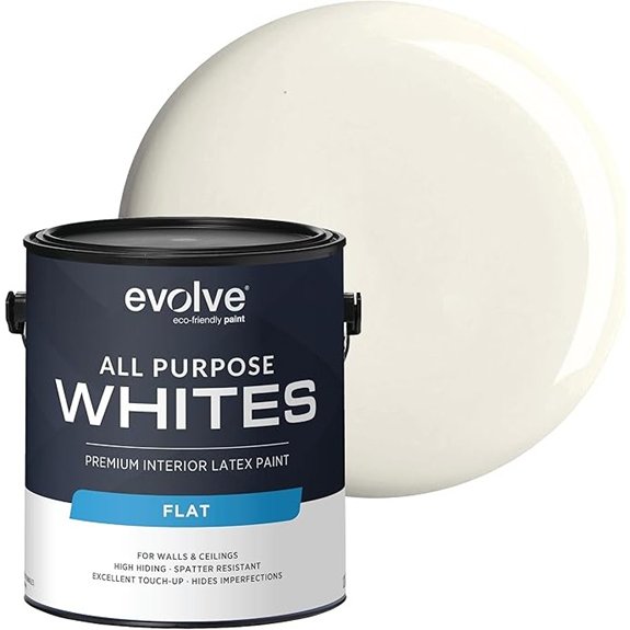 flat paint and primer