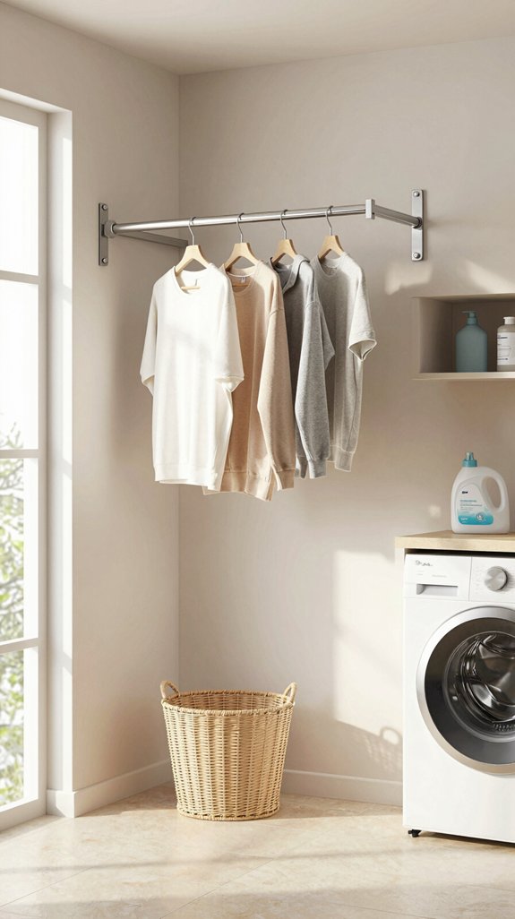 foldable rods for storage