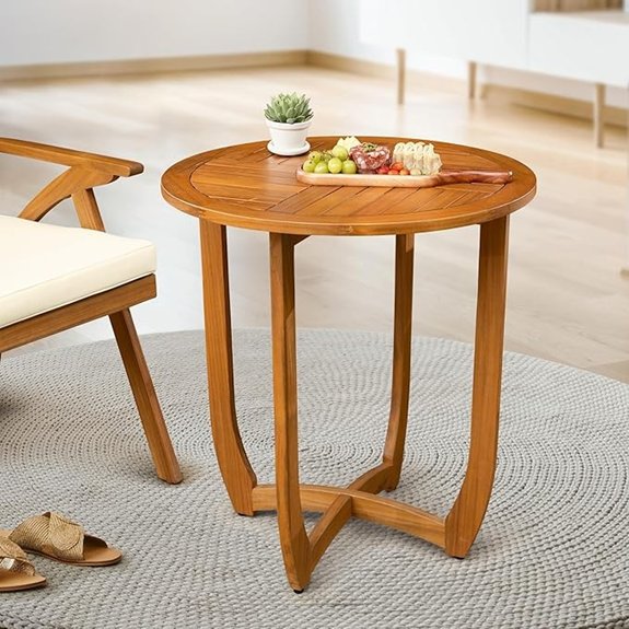 fsc acacia outdoor table