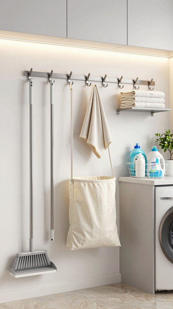 functional laundry room hooks
