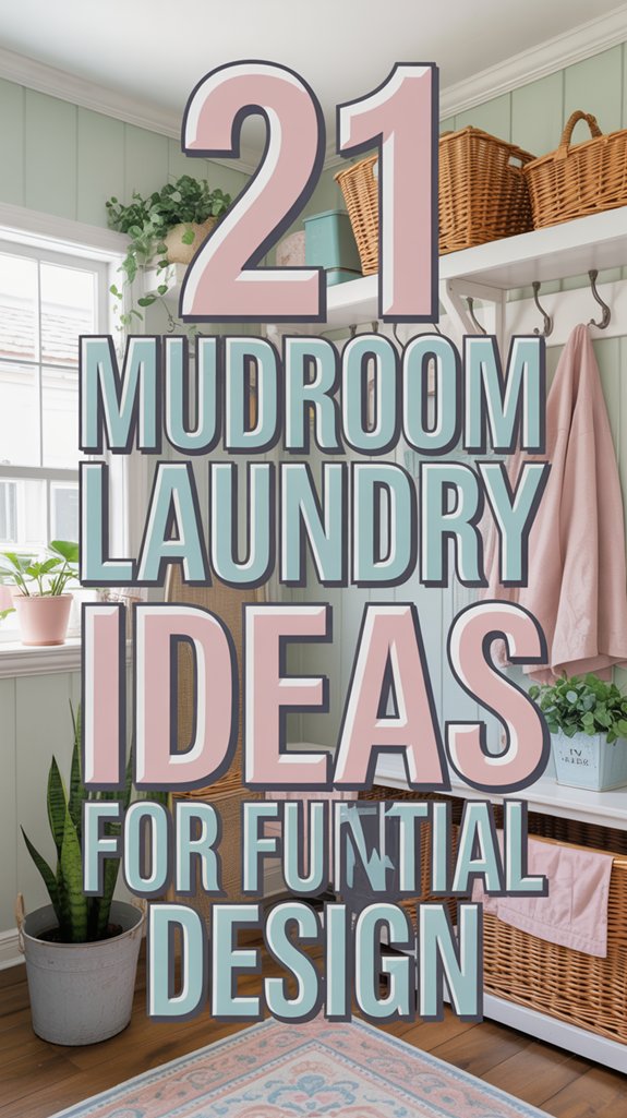 functional mudroom laundry designs