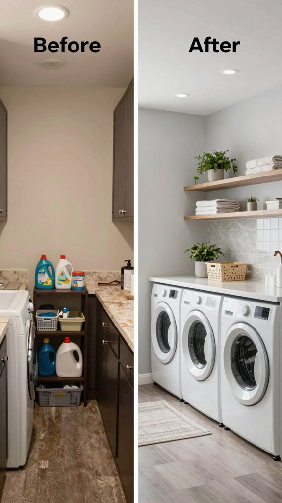 functional small laundry spaces