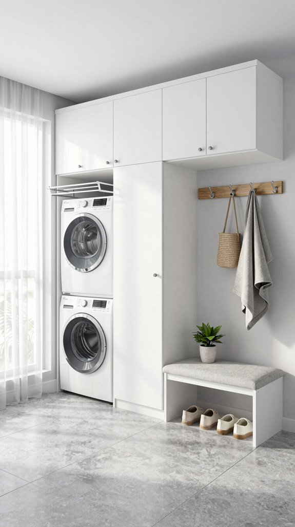 22 Modern Laundry Room Ideas for Sleek Spaces 21 functional stylish dual space design