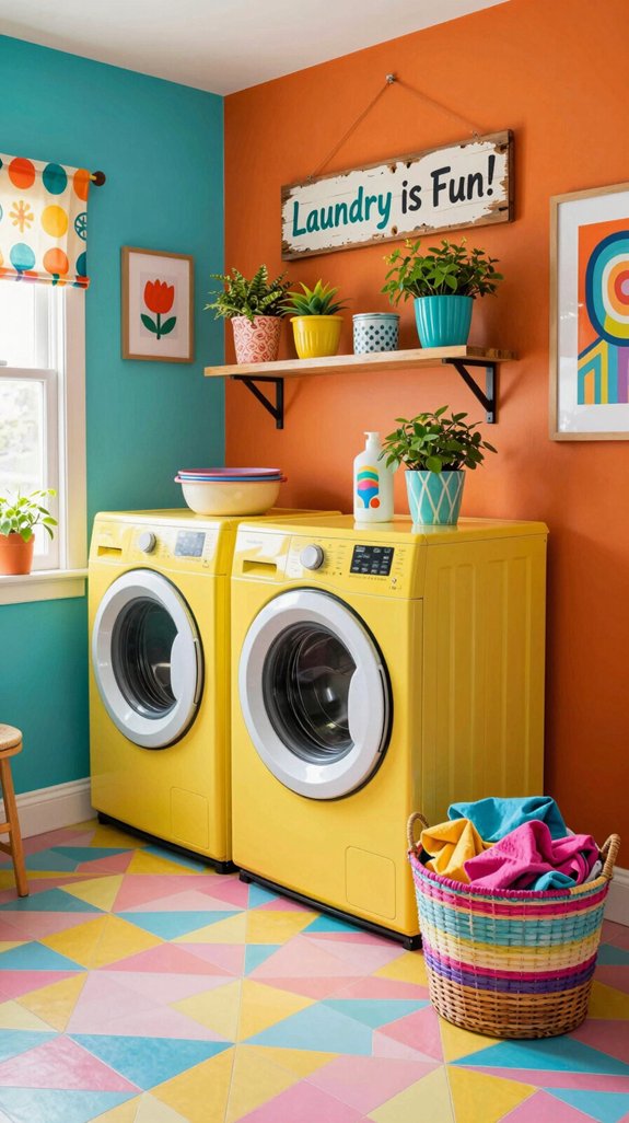 17 Funky Laundry Room Ideas With Bold Personality 2 funky laundry room joy