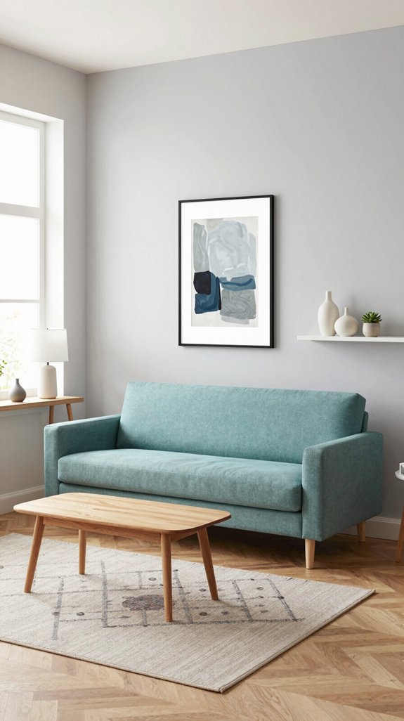 furniture scale and placement