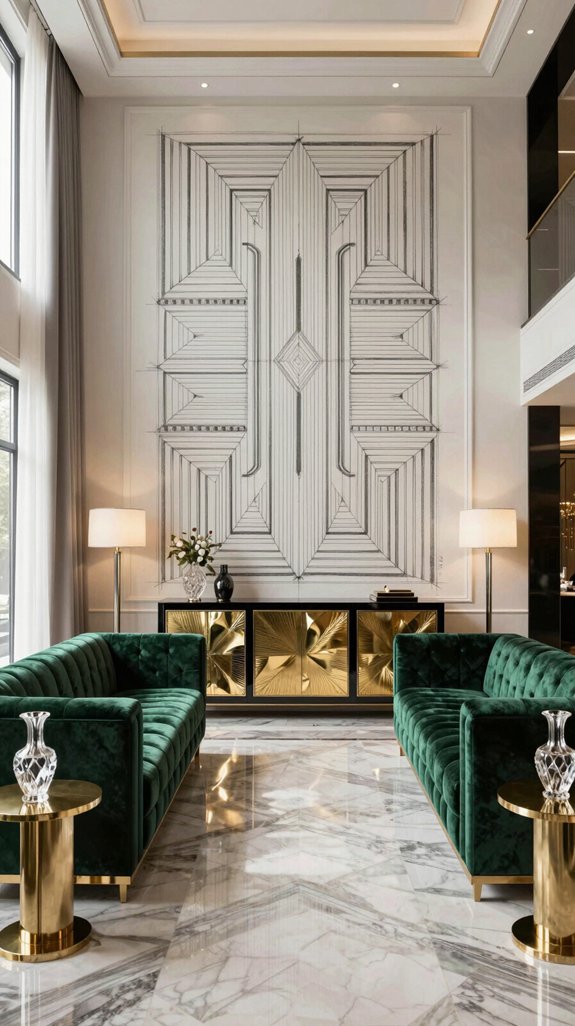 glamorous art deco elegance showcased