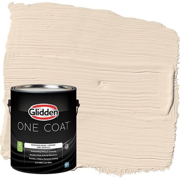 glidden oatmeal cookie paint