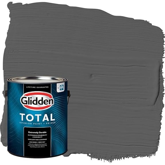 15 Best Grey Interior Wall Paints to Transform Any Room 8 glidden total one gallon