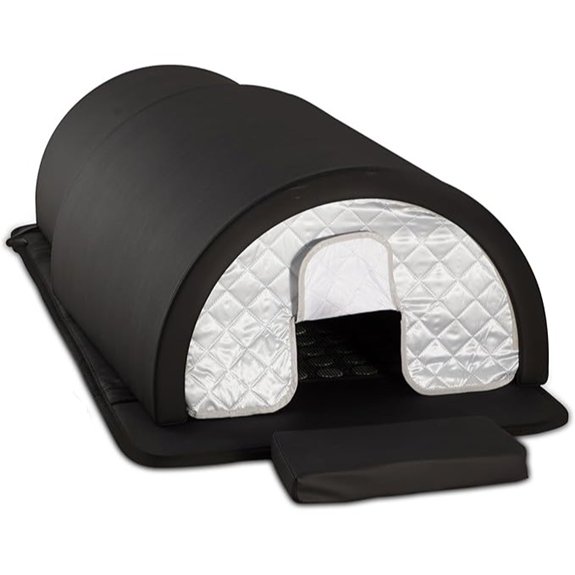 golden wave infrared sauna dome