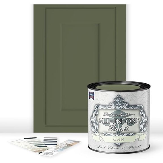 heirloom crete olive green