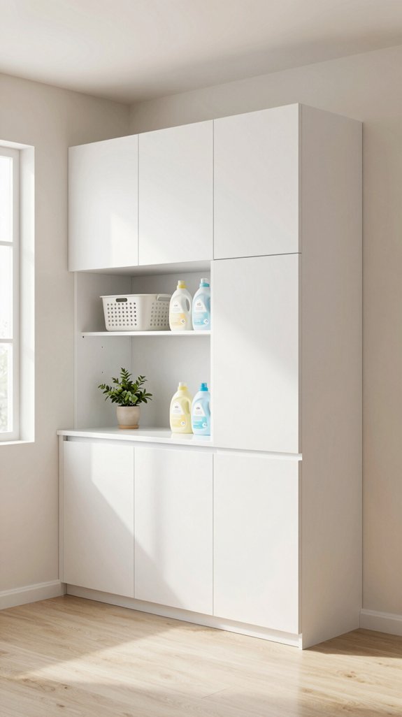 hide laundry supplies efficiently
