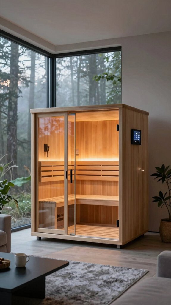 home saunas become spa