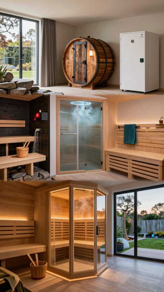 home spa sauna retreat