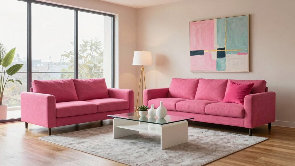 hot pink decor balance
