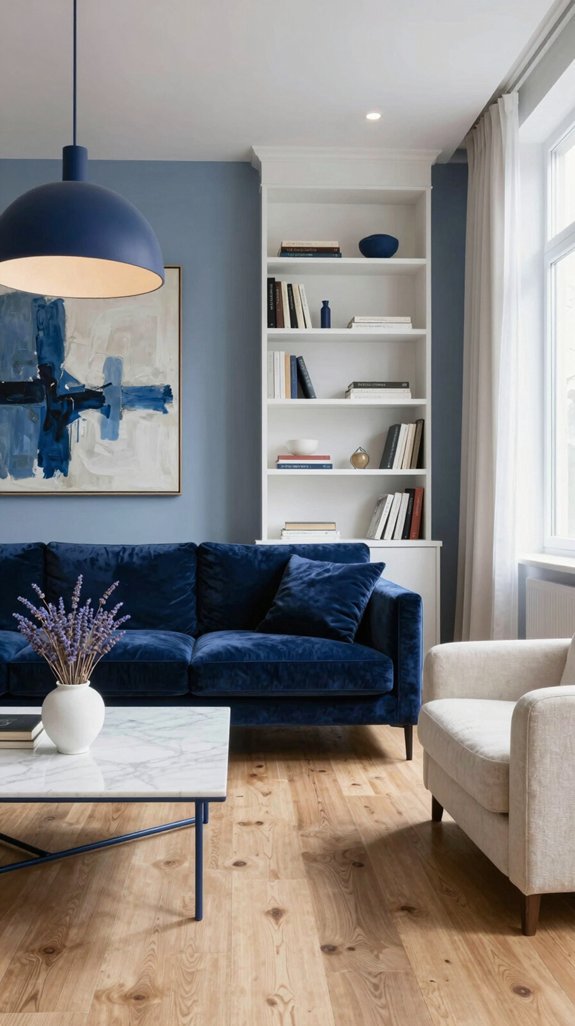 indigo ivory airy elegance