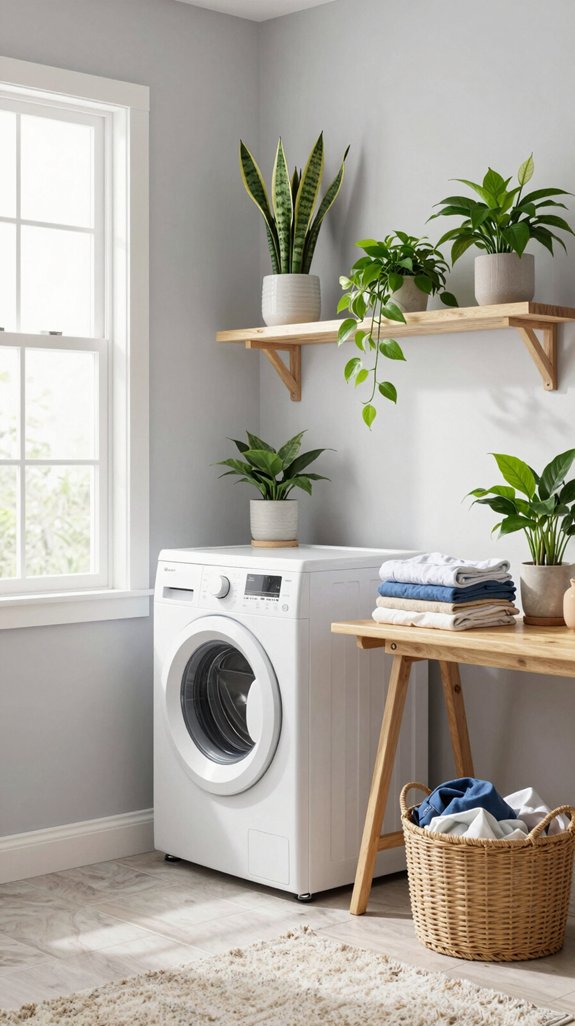 21 Laundry Room Ideas to Upgrade Your Space in Style 15 indoor plants enhance spaces