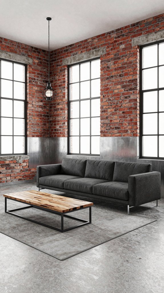industrial warmth and texture