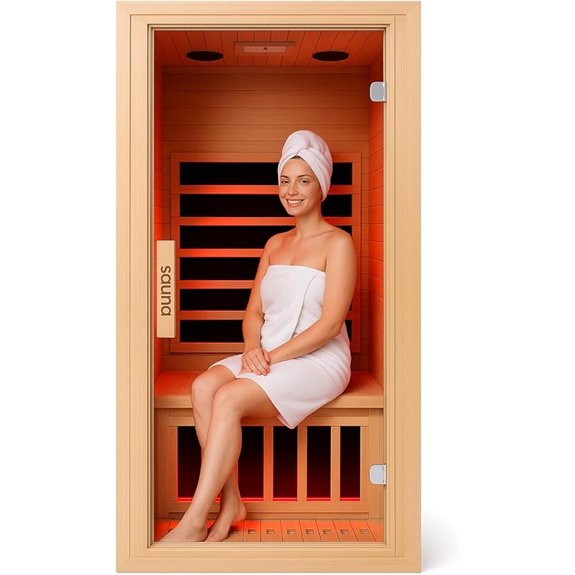 infrared personal indoor sauna