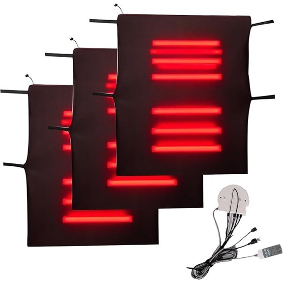 infrared sauna panel set